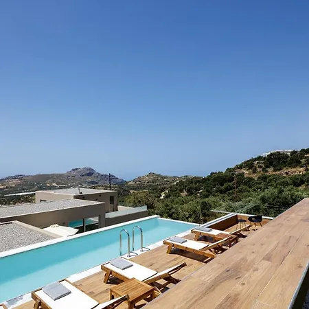 New Stylish Sea View Complex Domus Elia With Private Pool, 4km From Nearest * Agios Vasilios (Rethymno)