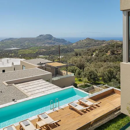 New Stylish Sea View Complex Domus Elia With Private Pool, 4km From Nearest Villa
