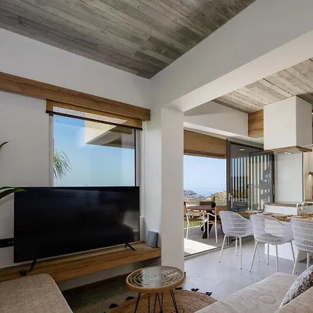 New Stylish Sea View Complex Domus Elia With Private Pool, 4km From Nearest Villa Agios Vasilios (Rethymno)