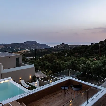 Villa New Stylish Sea View Complex Domus Elia With Private Pool, 4km From Nearest
