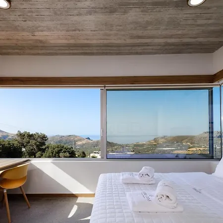 Villa New Stylish Sea View Complex Domus Elia With Private Pool, 4km From Nearest Agios Vasilios (Rethymno)