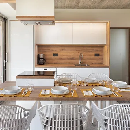 New Stylish Sea View Complex Domus Elia With Private Pool, 4km From Nearest
